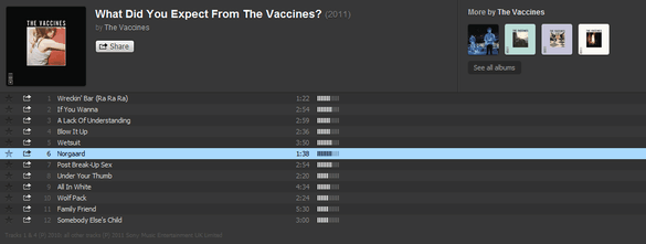 Descubra novas músicas de graça com o novo e aprimorado Spotify Radio Spotify Radio The Vaccines