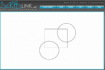 ScribLink - Prancheta de desenho online