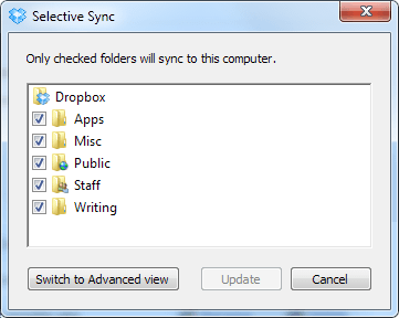 dropbox-select-sync