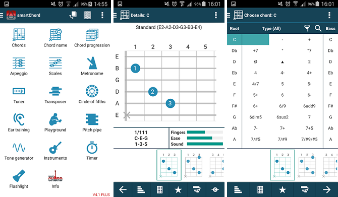 5 aplicativos gratuitos que ajudam você a aprender e tocar guitarra android app smartchord