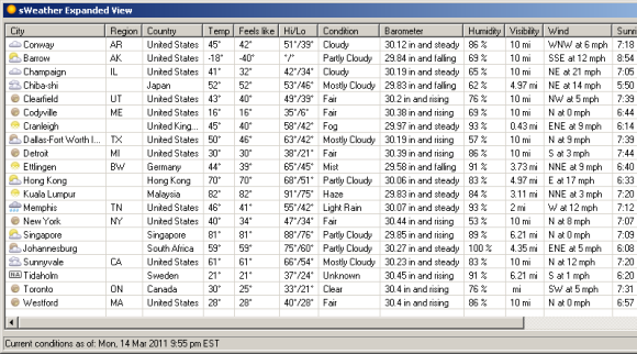 software rastreador meteorológico