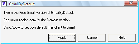 navegador de e-mail padrão do gmail