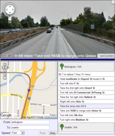 Amostras de Gmaps