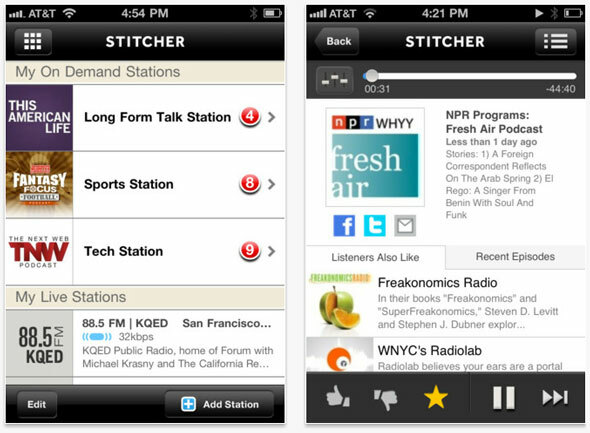 aplicativo para podcatcher para iphone