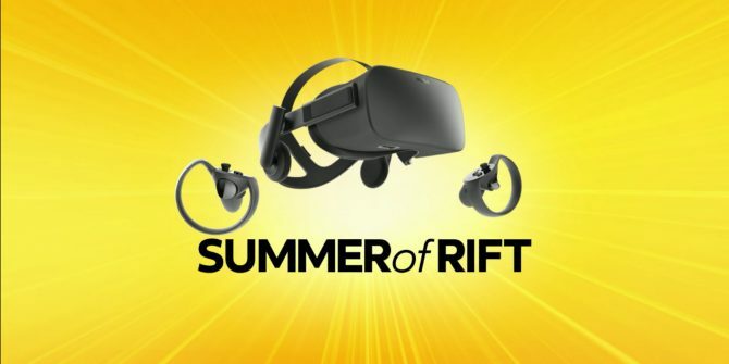 venda de verão oculus rift