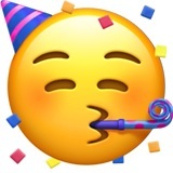 celebração emoji emoticon