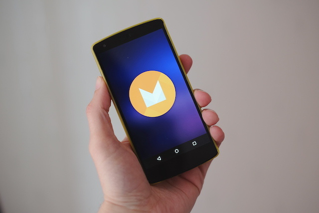 android m na mão