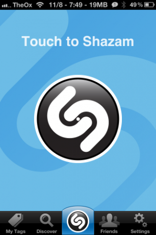 aplicativo shazam