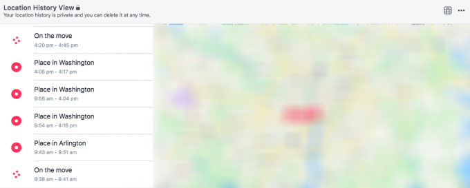 Como exibir e excluir seu histórico de localização no Facebook Histórico de localização do Facebook