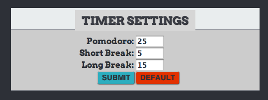 3 dos melhores aplicativos gratuitos de produtividade Pomodoro TomatoTimer2