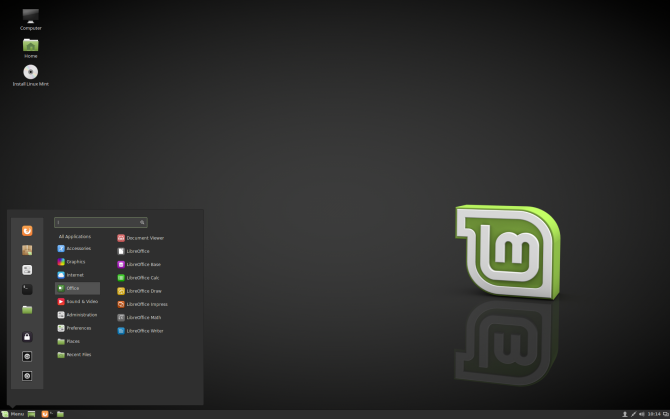 Distros populares dos aplicativos Linux 2018 - linux mint