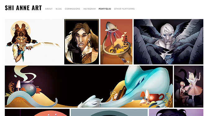 Os melhores modelos do Squarespace Wexley