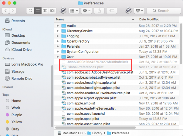 Sempre mostre arquivos ocultos no Finder em um Mac