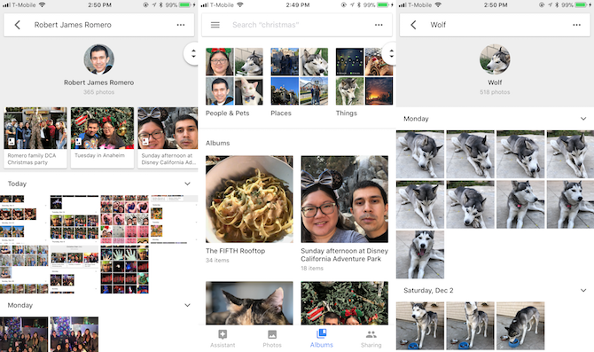 como encontrar fotos rapidamente no google photos