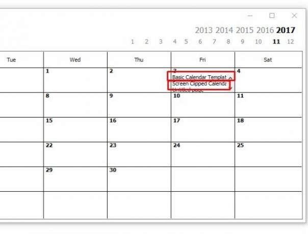 criar modelo de calendário do onenote