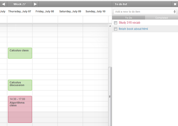 software de calendário inteligente