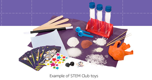 Adquira um brinquedo STEM todos os meses com o Amazon Subscription Box for Kids STEM