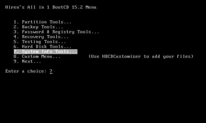 CD de inicialização da Hiren: o CD de inicialização tudo-em-um para todas as necessidades HBCD DOS Tools 670x400