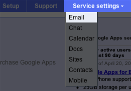 Guia do Google Apps: e-mail gratuito e muito mais no seu site ggle page20image7960 filtrado