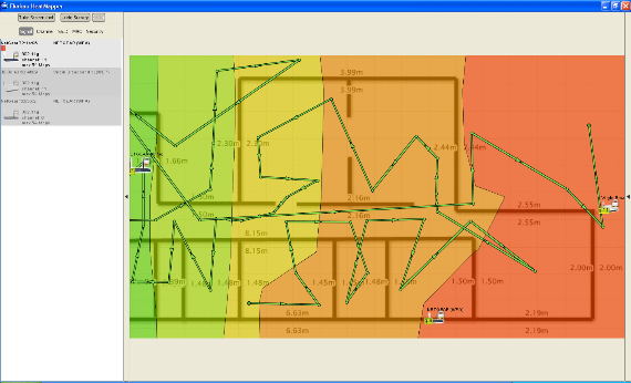 Meça a intensidade do sinal Wi-Fi em sua casa com o HeatMapper myfloorplan2