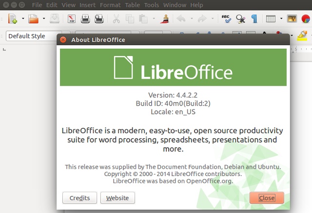 libreoffice vívido do ubuntu