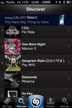 aplicativo shazam para iphone