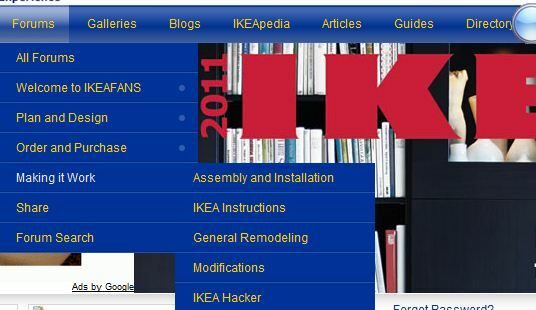 instruções para produtos ikea