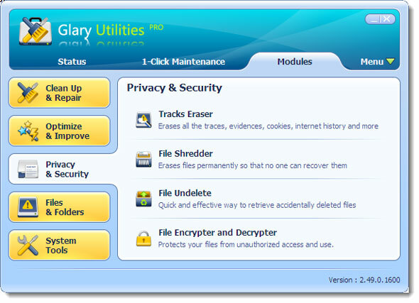 Mantenha o seu PC funcionando sem problemas com o Glary Utilities Pro glary utilities02