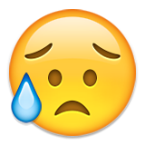 chorar desapontado emoji emoticon