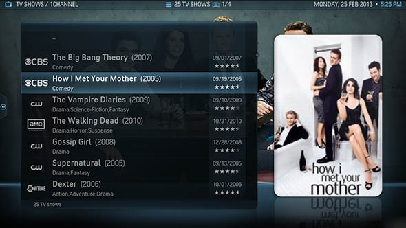 tv on xbmc