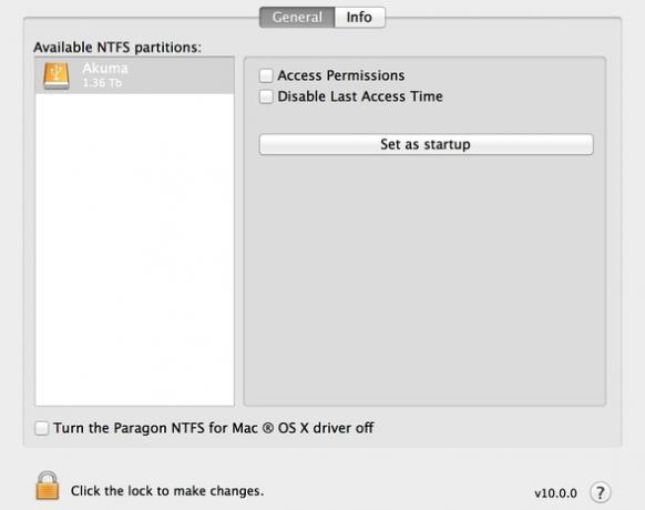 Paragon NTFS para Mac OS X Revise as preferências do paragon2 xn