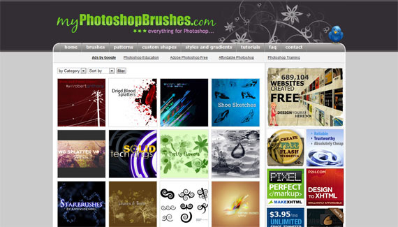 6 melhores sites para baixar pincéis de photoshop gratuitos myphotoshopbrushes