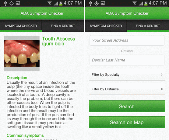 android-dental-sintomas