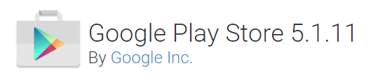 logotipo da loja do Google Play