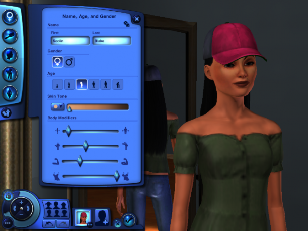 Crie um Sim no The Sims 3