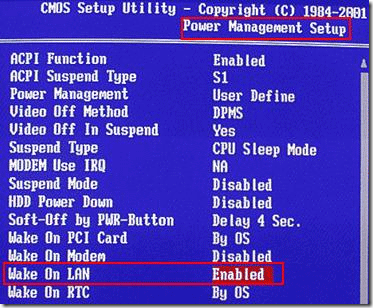 acordar no endereço MAC da LAN