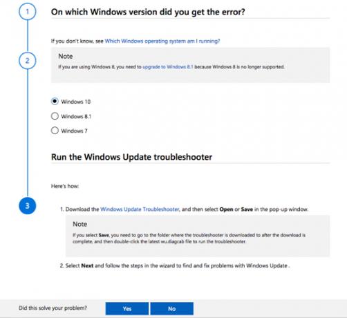 Corrigir problemas do Windows Update