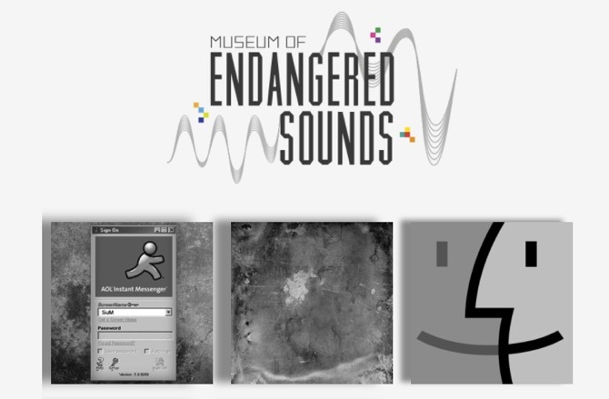 Museum of Endangered Sounds, um site divertido quando entediado on-line