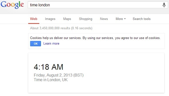 8 dicas de pesquisa do Google para manter-se sempre acessível google time london