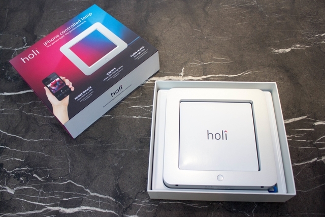 holi revisão lâmpada inteligente