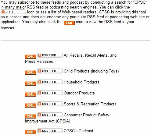 aviso de recall do produto