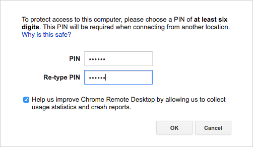 Controle seu PC de qualquer lugar usando a Área de trabalho remota do Chrome chrome remote mac desktop 2