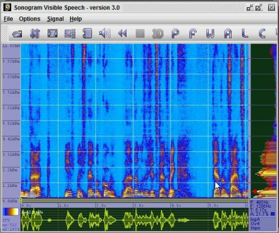 programas de espectrograma de som