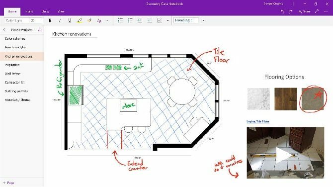 aplicativo de loja onenote windows 10