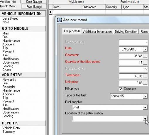 lista de verificação de manutenção programada do carro