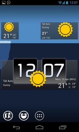 widgets extravagantes para android