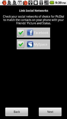 contatos do facebook android