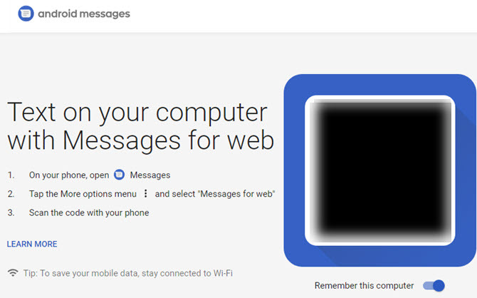 Android-Messages-Web-Text