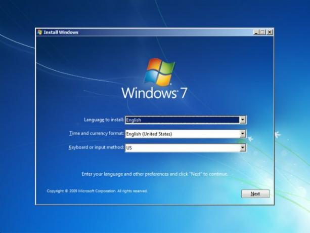 instalação do windows-7