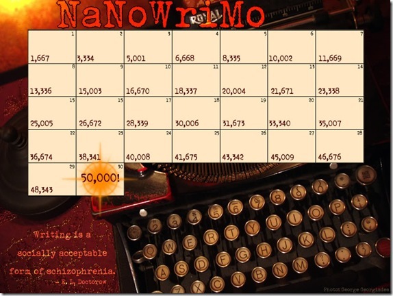 papel de parede nanowrimo